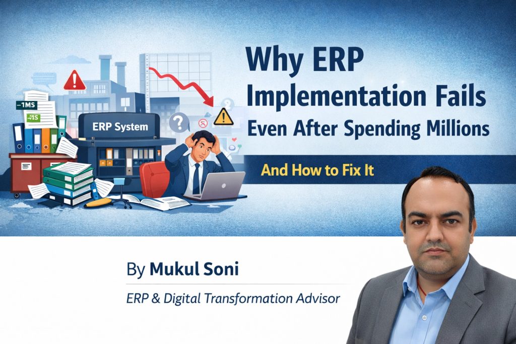 ERP implementation failure due to poor governance
